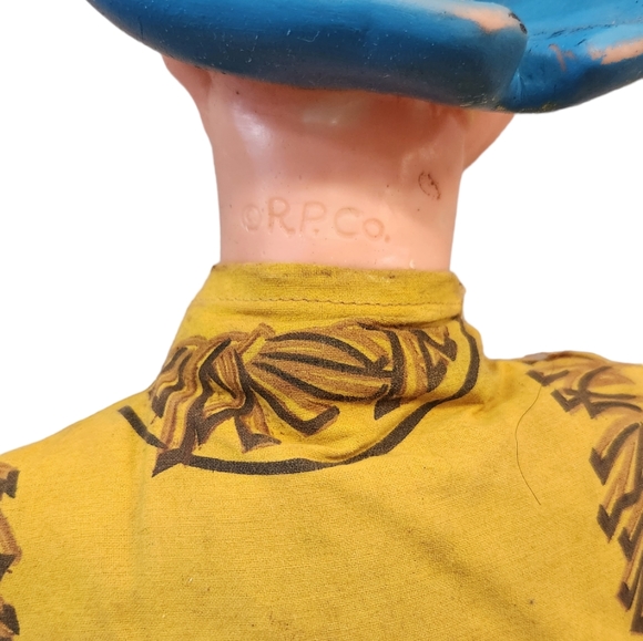 1965 Ralston Purina Chex Cereal Mail Away Large Soft Scarecrow Advertising Doll - Picture 4 of 7